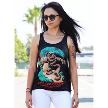 Load image into Gallery viewer, LADIES SURFING CALI-BEAR TANK TOP